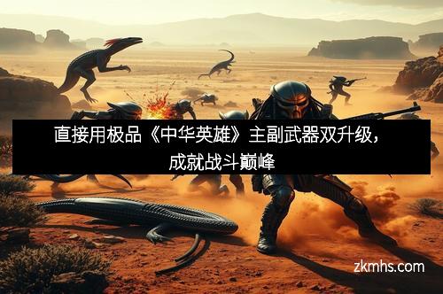 直接用极品《中华英雄》主副武器双升级，成就战斗巅峰